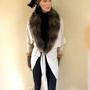 Guess? Los Angeles wrap cardigan size L